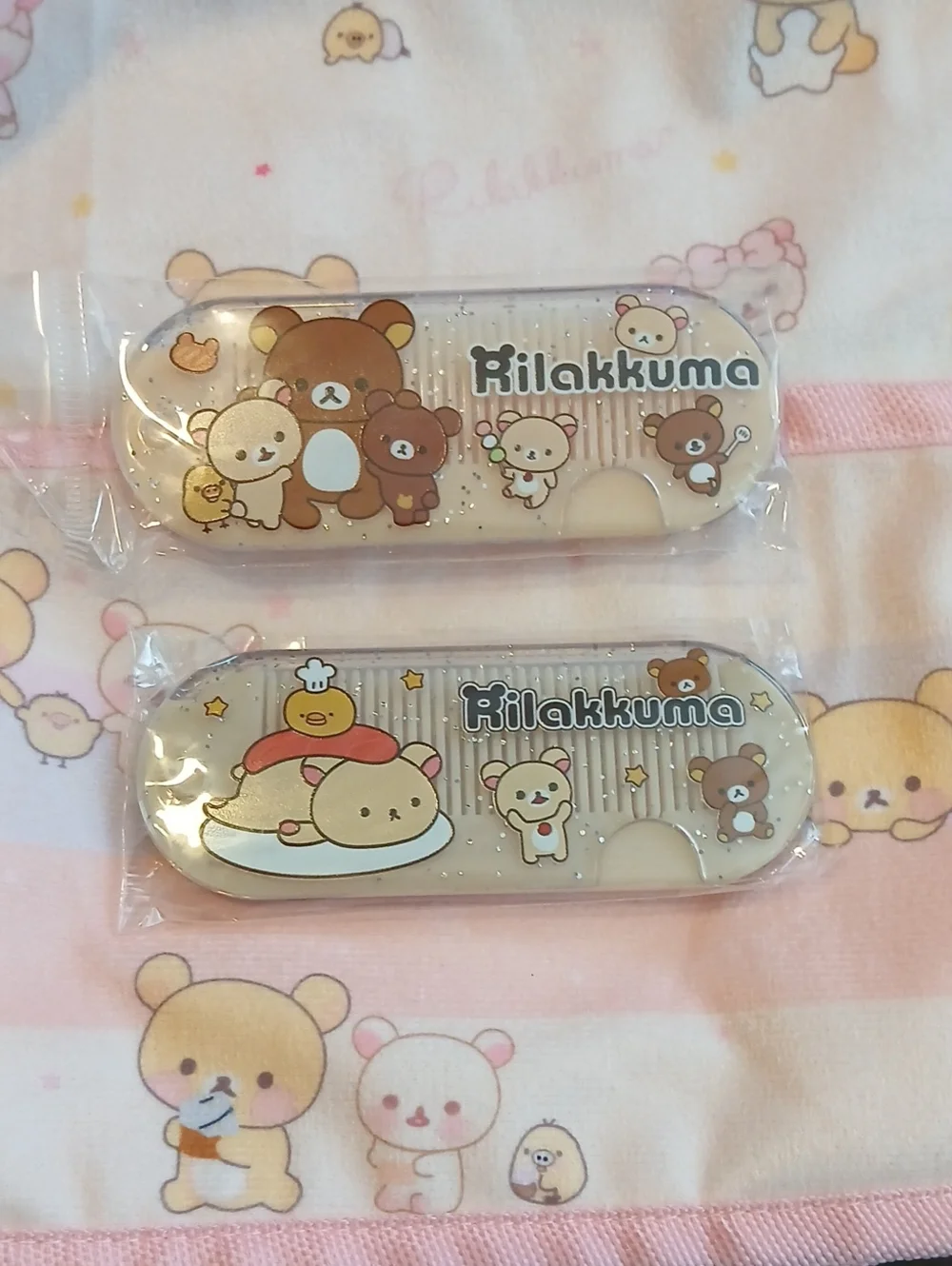 #RILAKKUMA Cute Hair Combs Choose 1